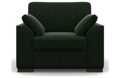 Heart of House Lincoln Fabric Chair - Forest